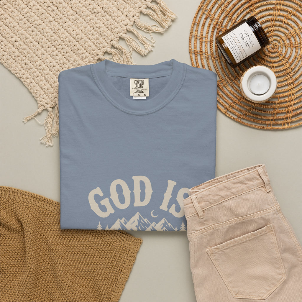 God Is Greater Mountain T-Shirt