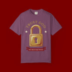 Trust God Lock T-Shirt — Christian Faith Tee “Trust God No Matter What”
