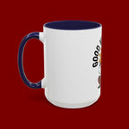 Good Vibes Only Coffee Mug - Retro Sun Cartoon Accent Mug (11/15oz)