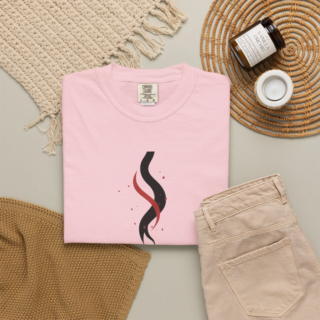 Matchstick Graphic T-Shirt — “Time Never Comes Again” Vintage-Inspired Tee