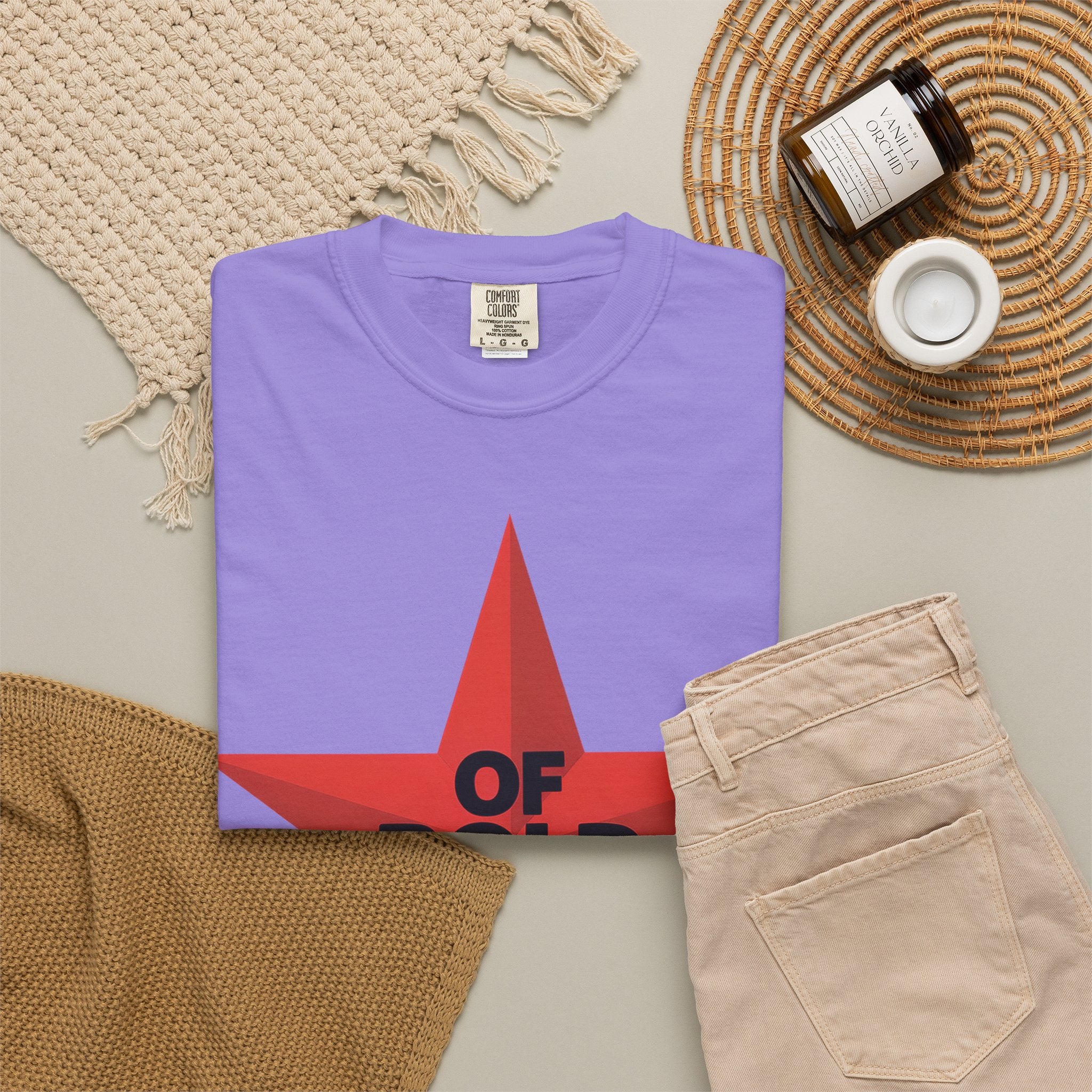 Bold Faith Star T-Shirt — "Of Bold Faith" Graphic Tee