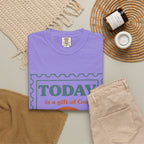 Be Thankful Tee — "Today is a Gift of God" Inspirational Graphic T-Shirt