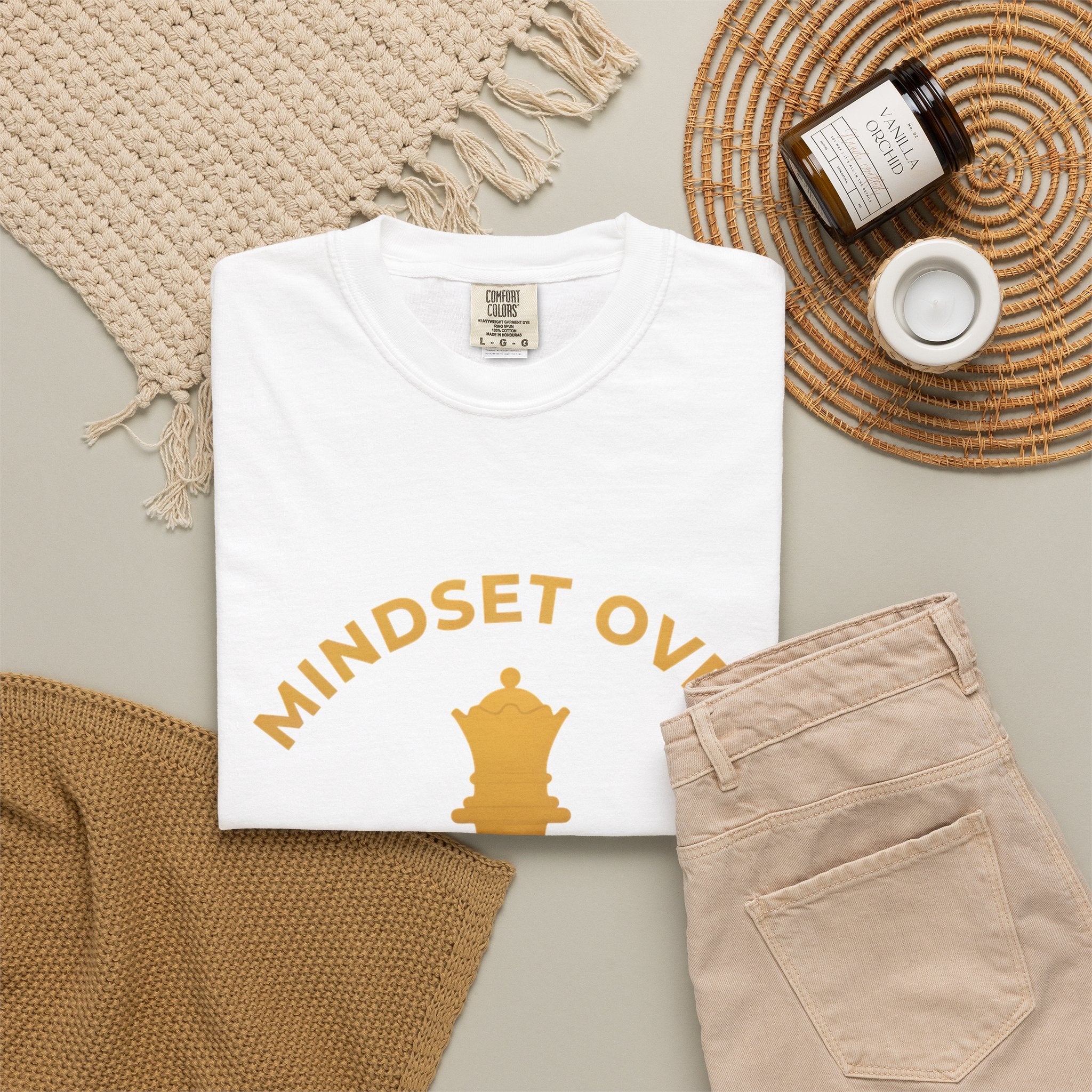 Mindset Over Chess Queen T-Shirt
