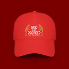 God Is My Provider Baseball Cap — Faith Hat with 'God Is My Provider' Design