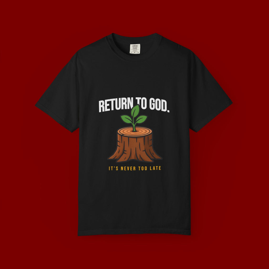 T-Shirt — "Return to God" Seedling Graphic Tee