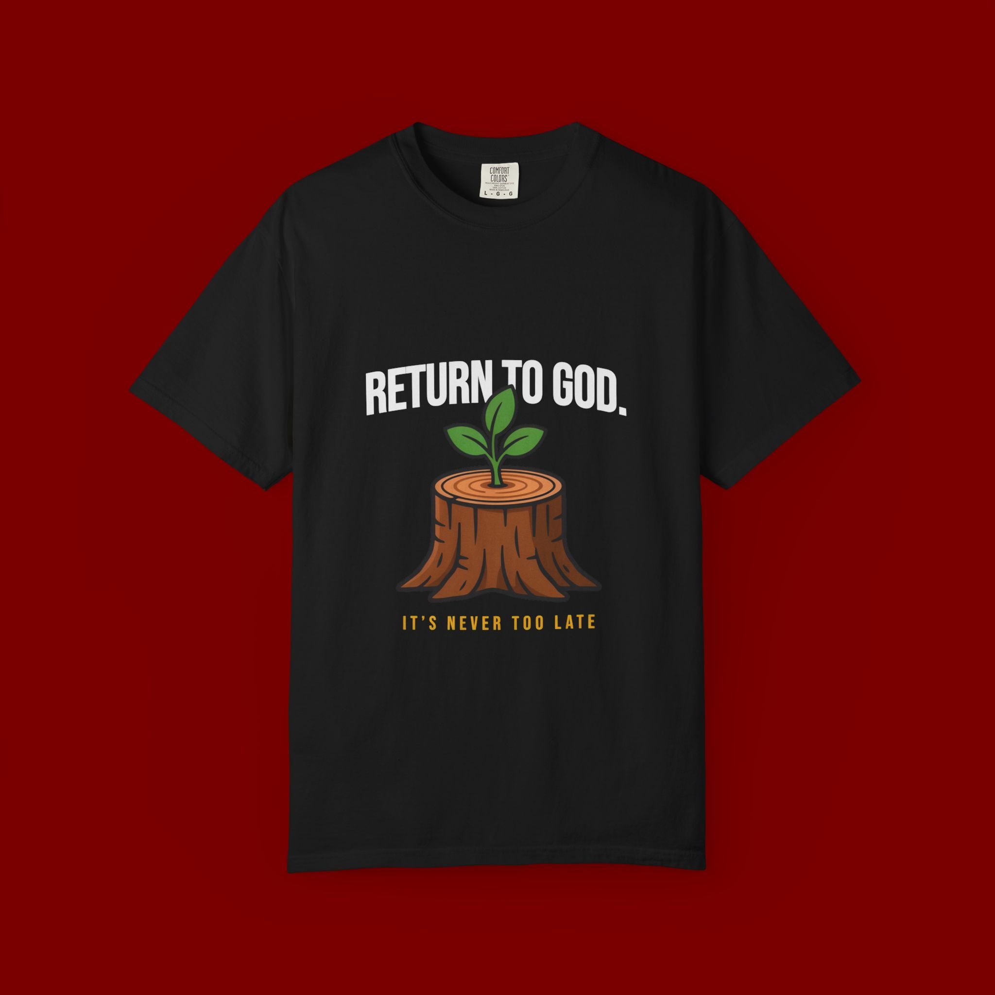 T-Shirt — "Return to God" Seedling Graphic Tee
