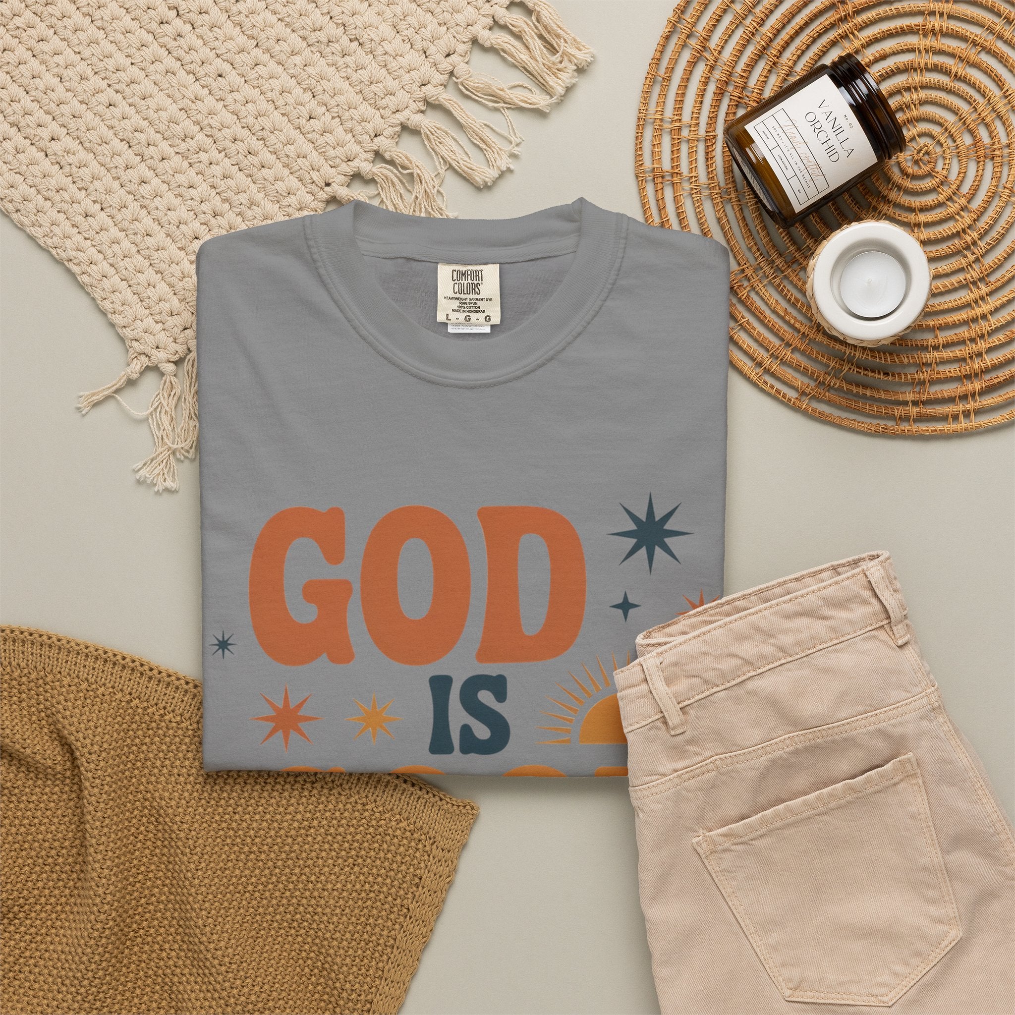 God Is Good All the Time T-Shirt — Christian Faith Graphic Tee