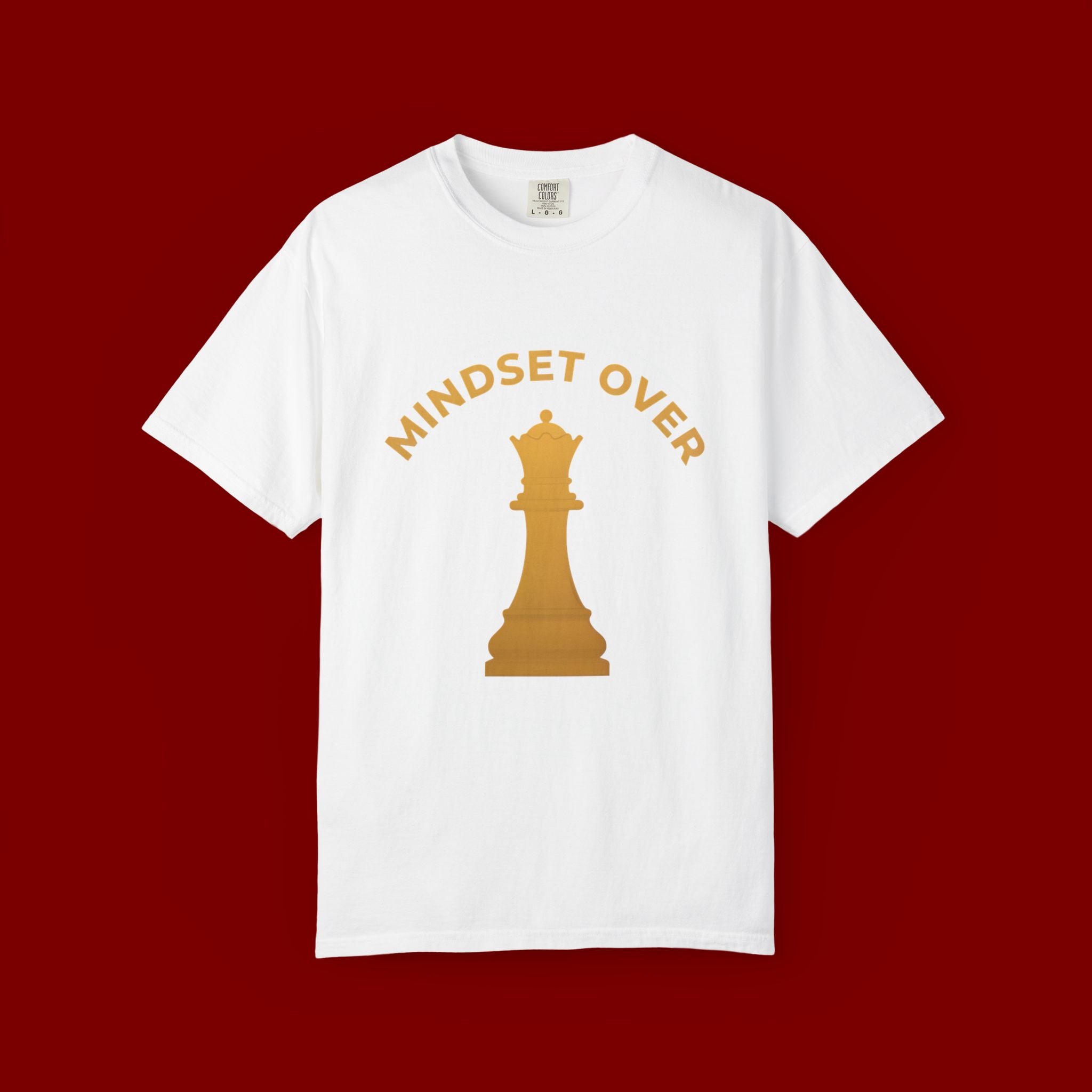 Mindset Over Chess Queen T-Shirt