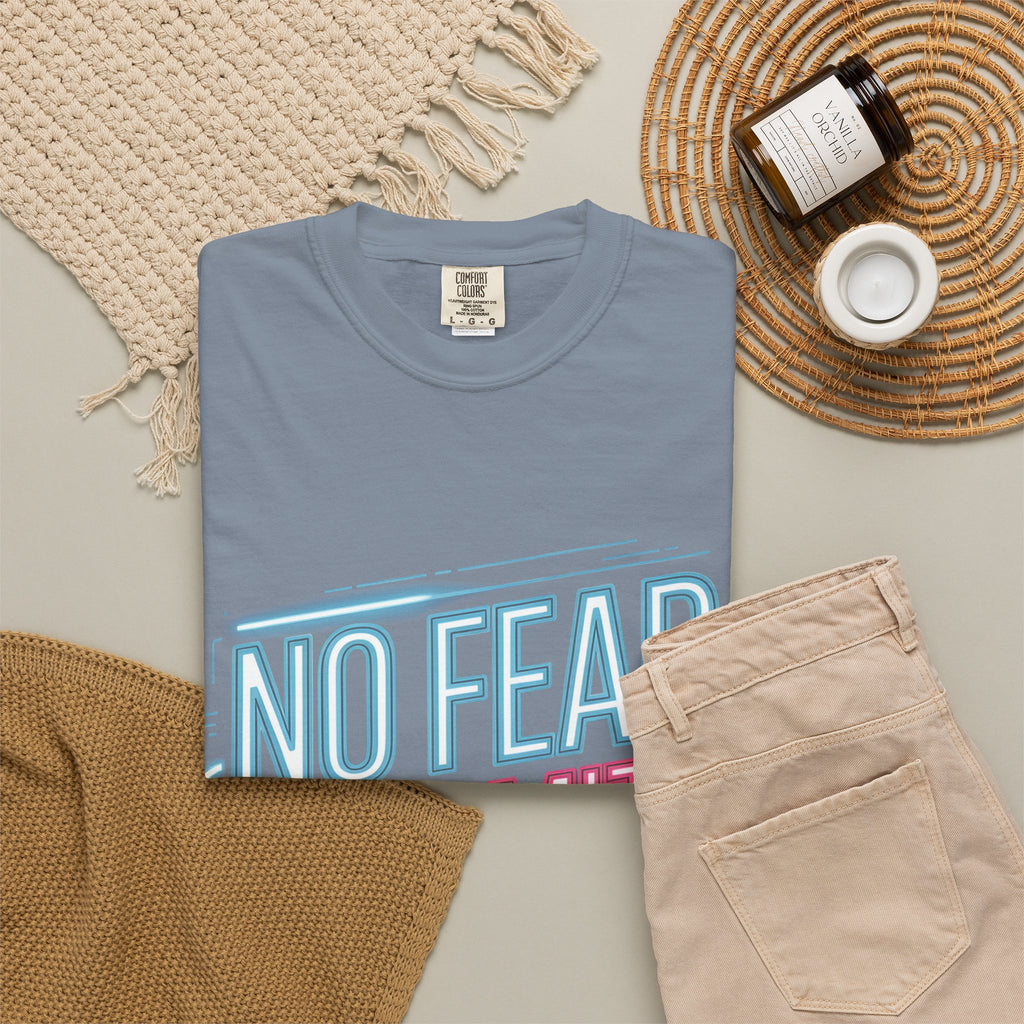 No Fear No Limits No Excuses Neon Graphic T-Shirt