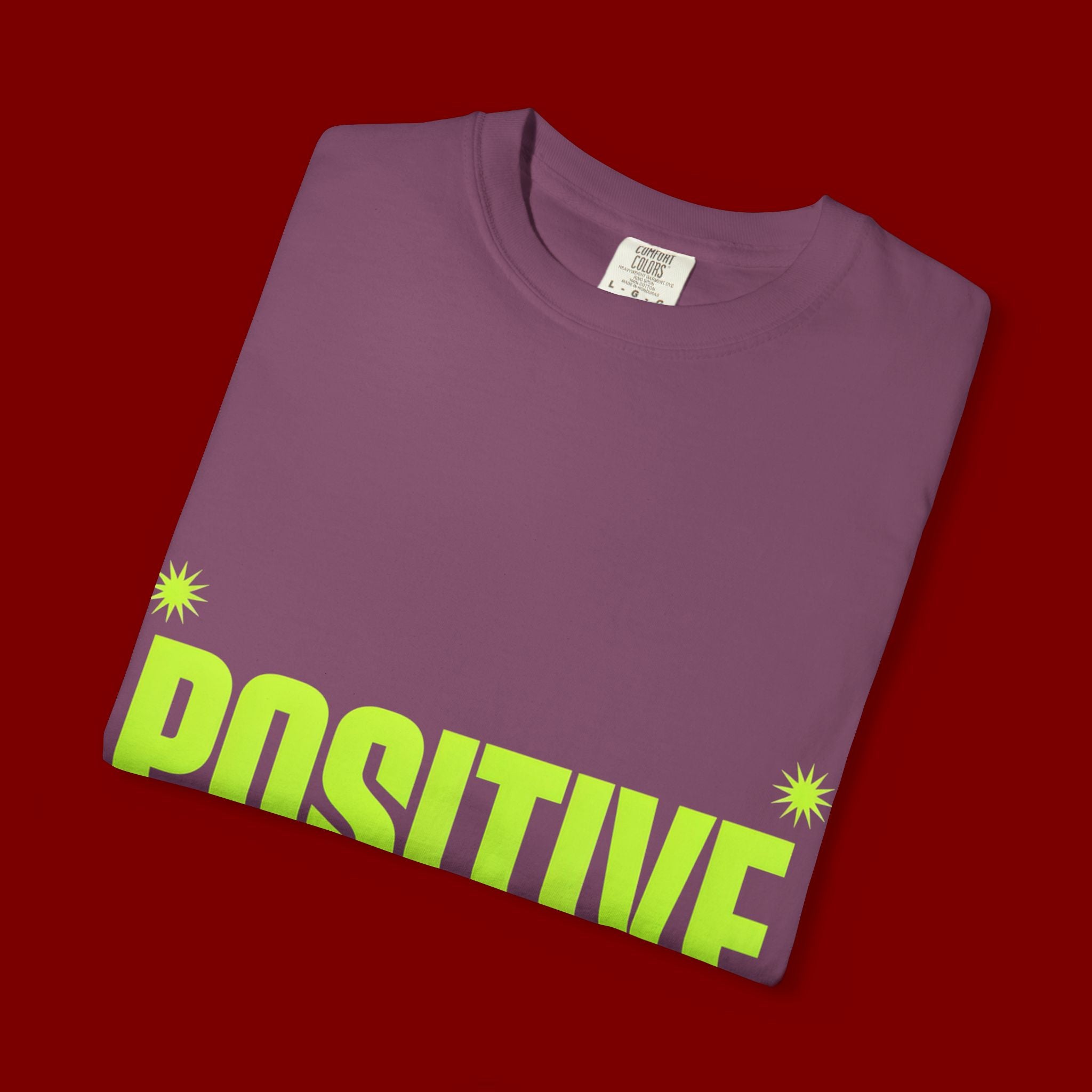 Positive Mind Vibes T-Shirt — Graphic Motivational Tee