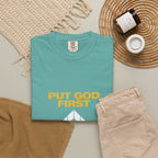 Put God First T-Shirt — Christian Faith Graphic Tee