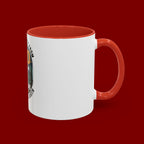 Christian Coffee Mug — “My Help Is Only From God The Creator” Accent Mug