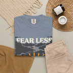 Fear Less Pray More T-Shirt — Inspirational Christian Graphic Tee