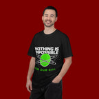 Nothing Is Impossible Christian T-Shirt — 'For Our God' Space Graphic