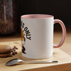 Good Vibes Only Coffee Mug - Retro Sun Cartoon Accent Mug (11/15oz)