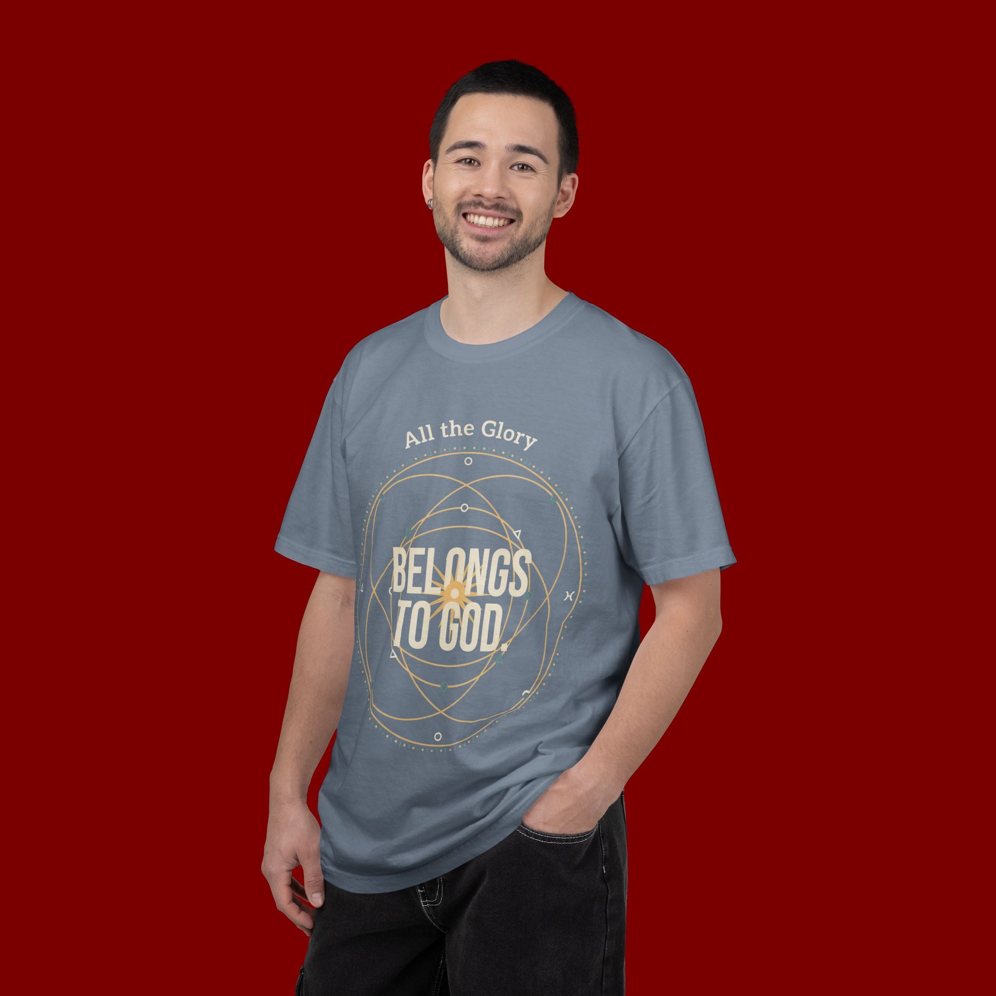 Faith T-Shirt — "Belongs to God" Christian Graphic Tee
