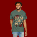 Trust God's Plan Floral T-Shirt — Inspirational Christian Tee