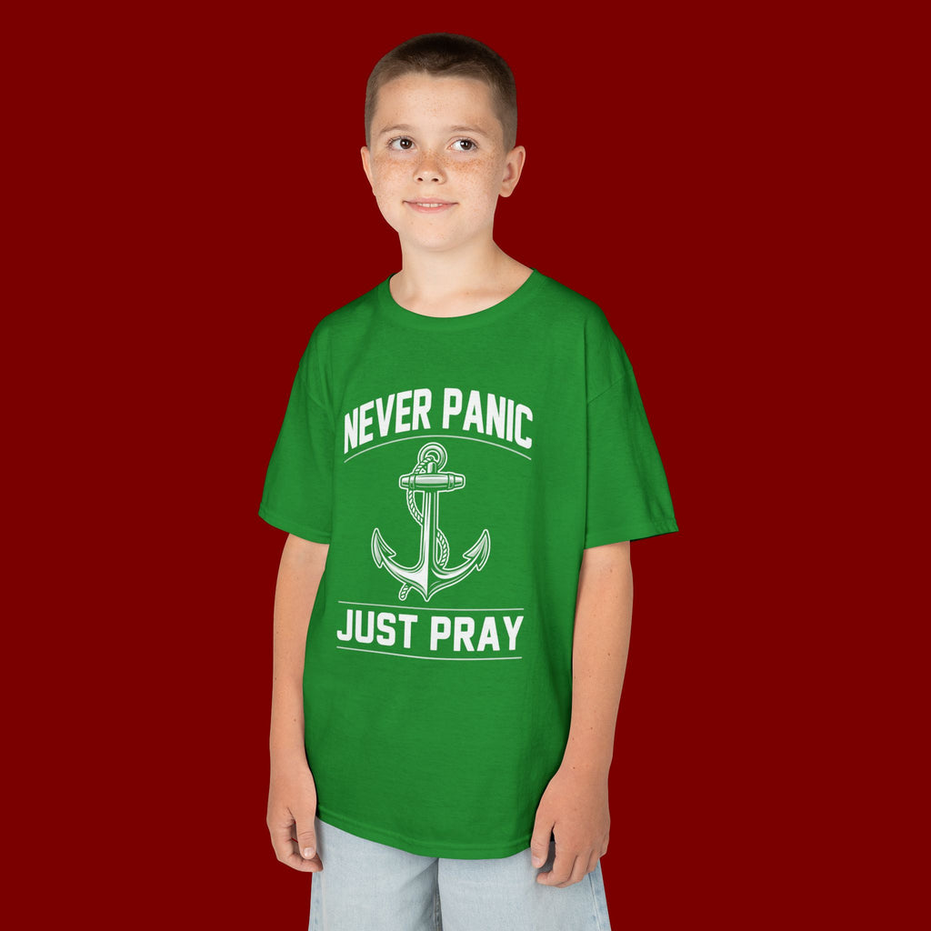 Kids T-Shirt - Plain White Heavy Cotton Tee (Everyday Wear, School & Play)