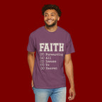 Faith Graphic T-Shirt — Minimalist Inspirational Tee