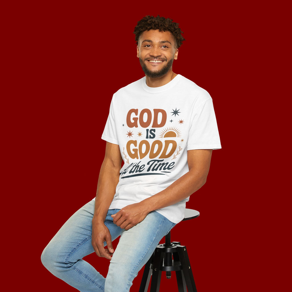God Is Good All the Time T-Shirt — Christian Faith Graphic Tee