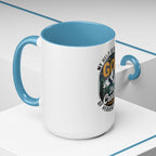 Christian Coffee Mug — “My Help Is Only From God The Creator” Accent Mug