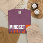 OVER Block Graphic T-Shirt — Bold Orange Minimalist Tee
