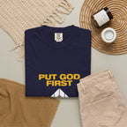 Put God First T-Shirt — Christian Faith Graphic Tee
