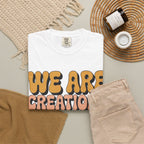 We Are Creations of God T-Shirt — Retro Faith Graphic Tee