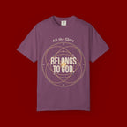 Faith T-Shirt — "Belongs to God" Christian Graphic Tee