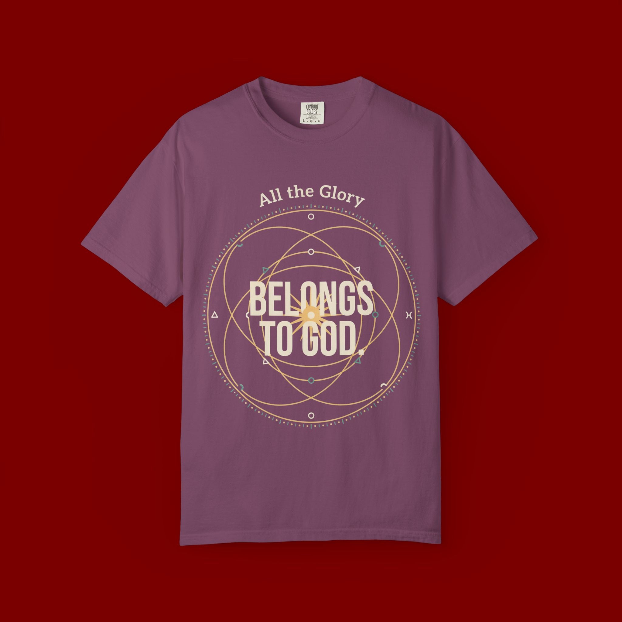 Faith T-Shirt — "Belongs to God" Christian Graphic Tee