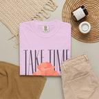 Take Time to Pray Floral T-Shirt — Christian Faith Graphic Tee