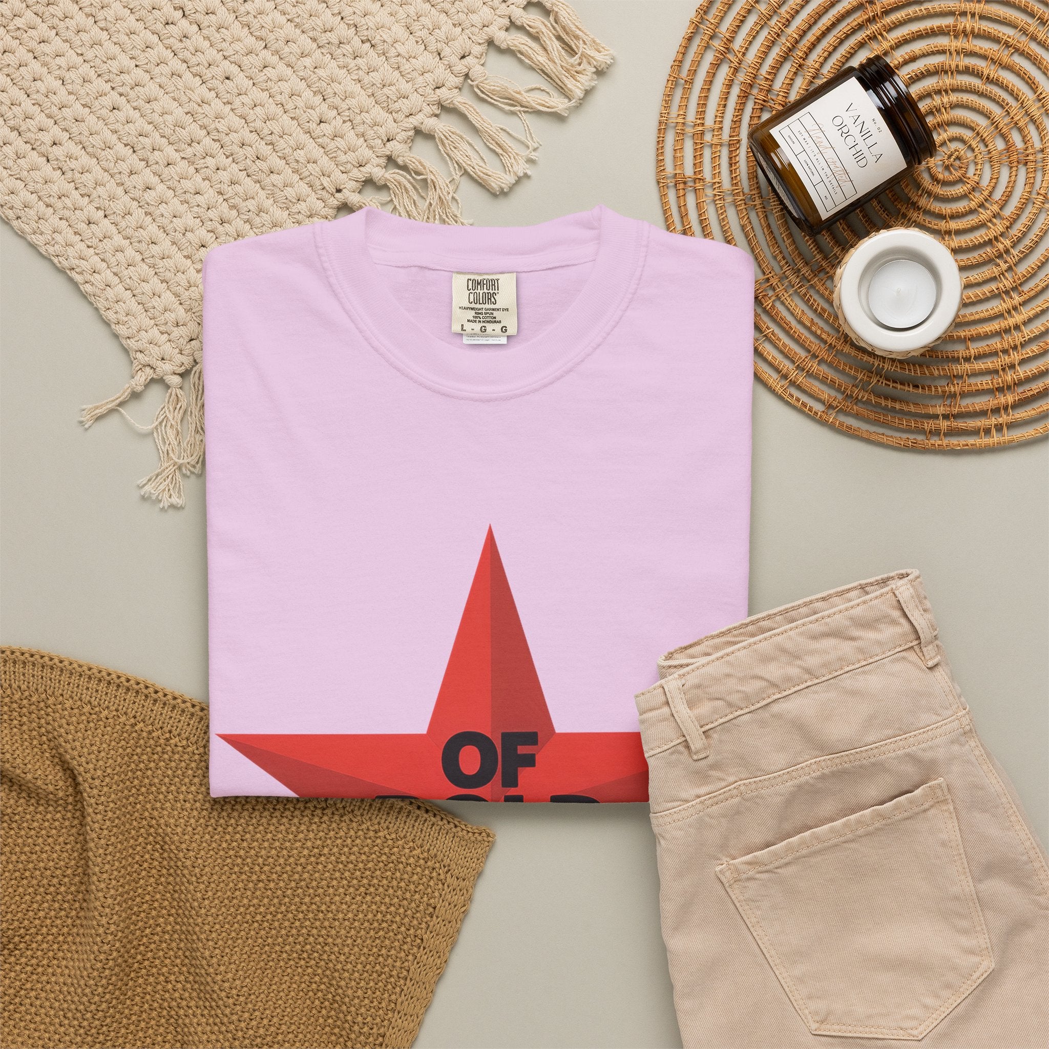 Bold Faith Star T-Shirt — "Of Bold Faith" Graphic Tee