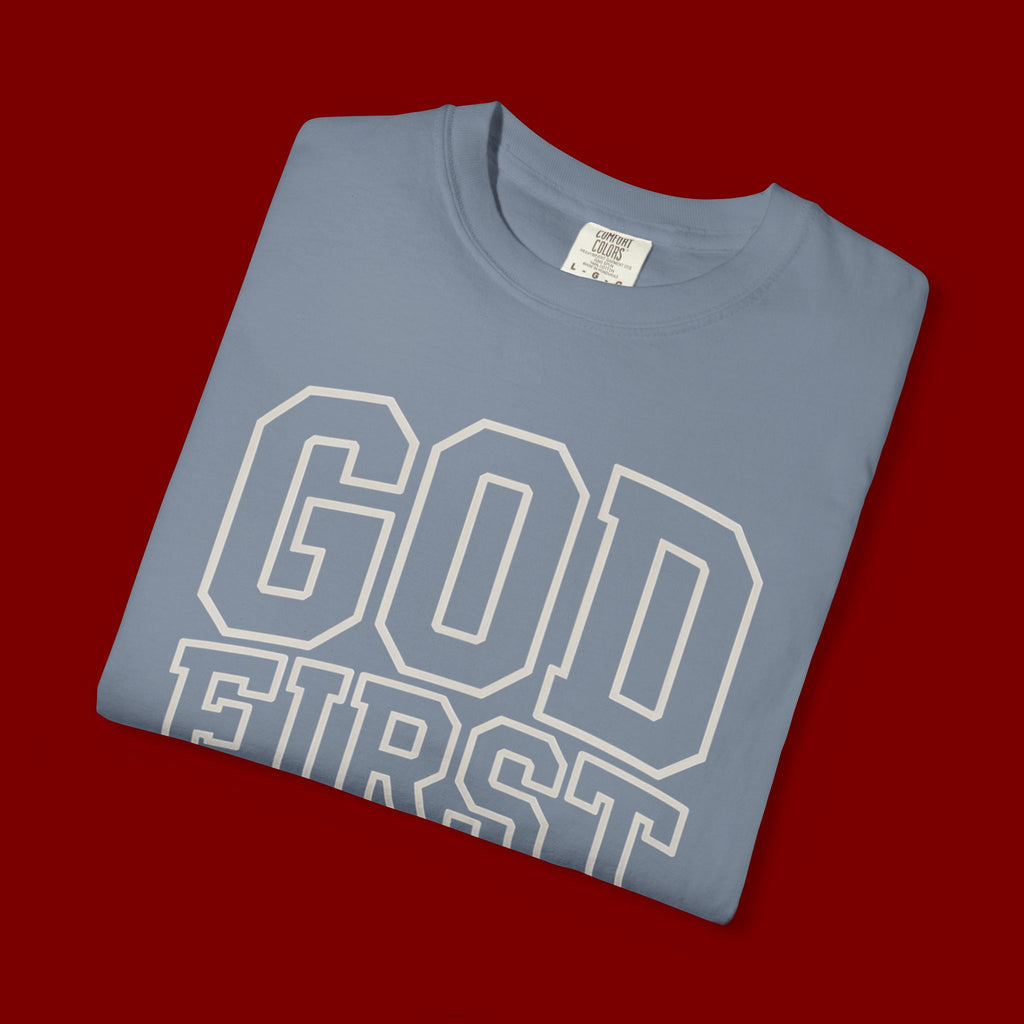 God First Bro T-Shirt — Faith-Based Graphic Tee