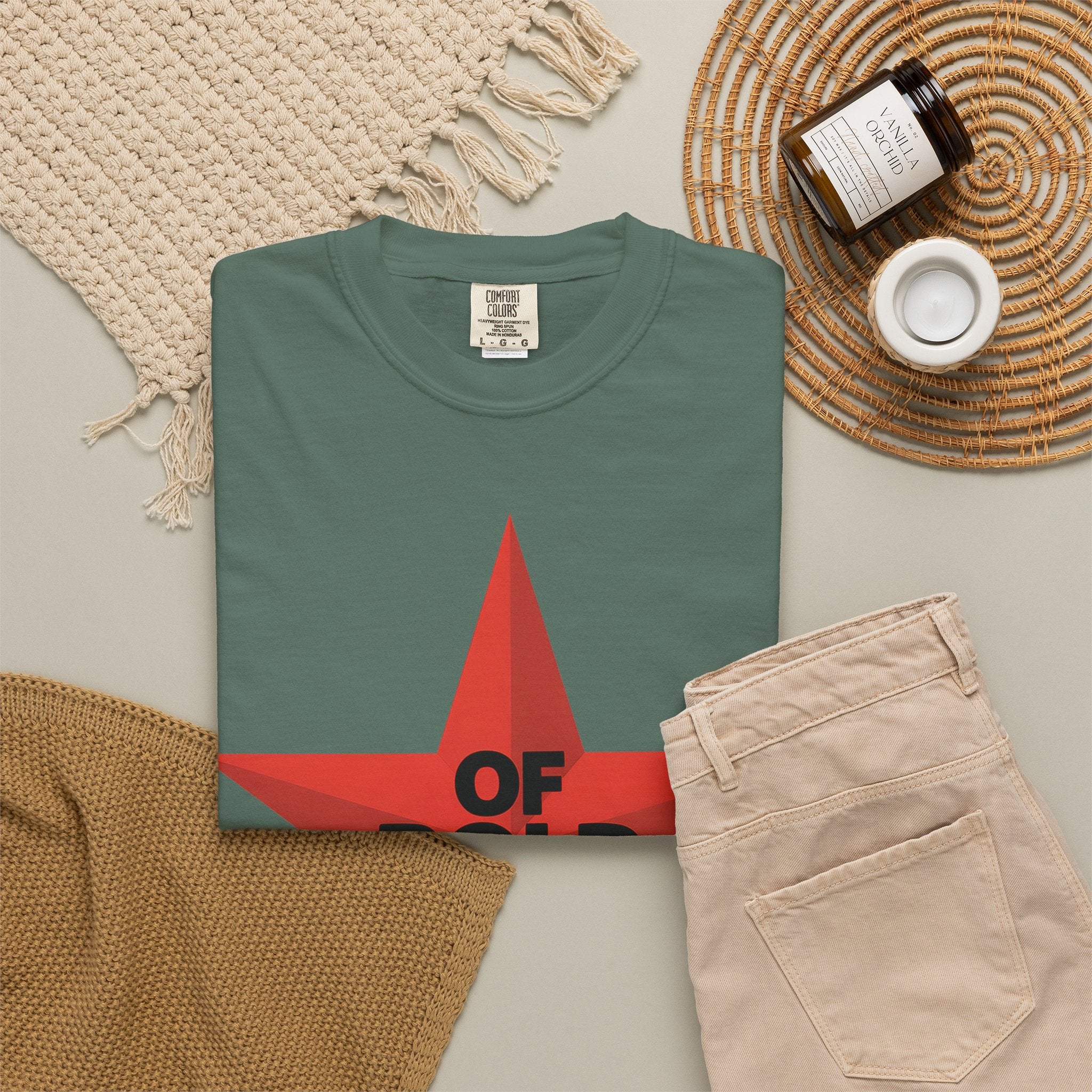 Bold Faith Star T-Shirt — "Of Bold Faith" Graphic Tee