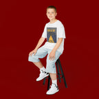 Kids T‑Shirt — "Walk By Faith" Inspirational Graphic Tee for Children