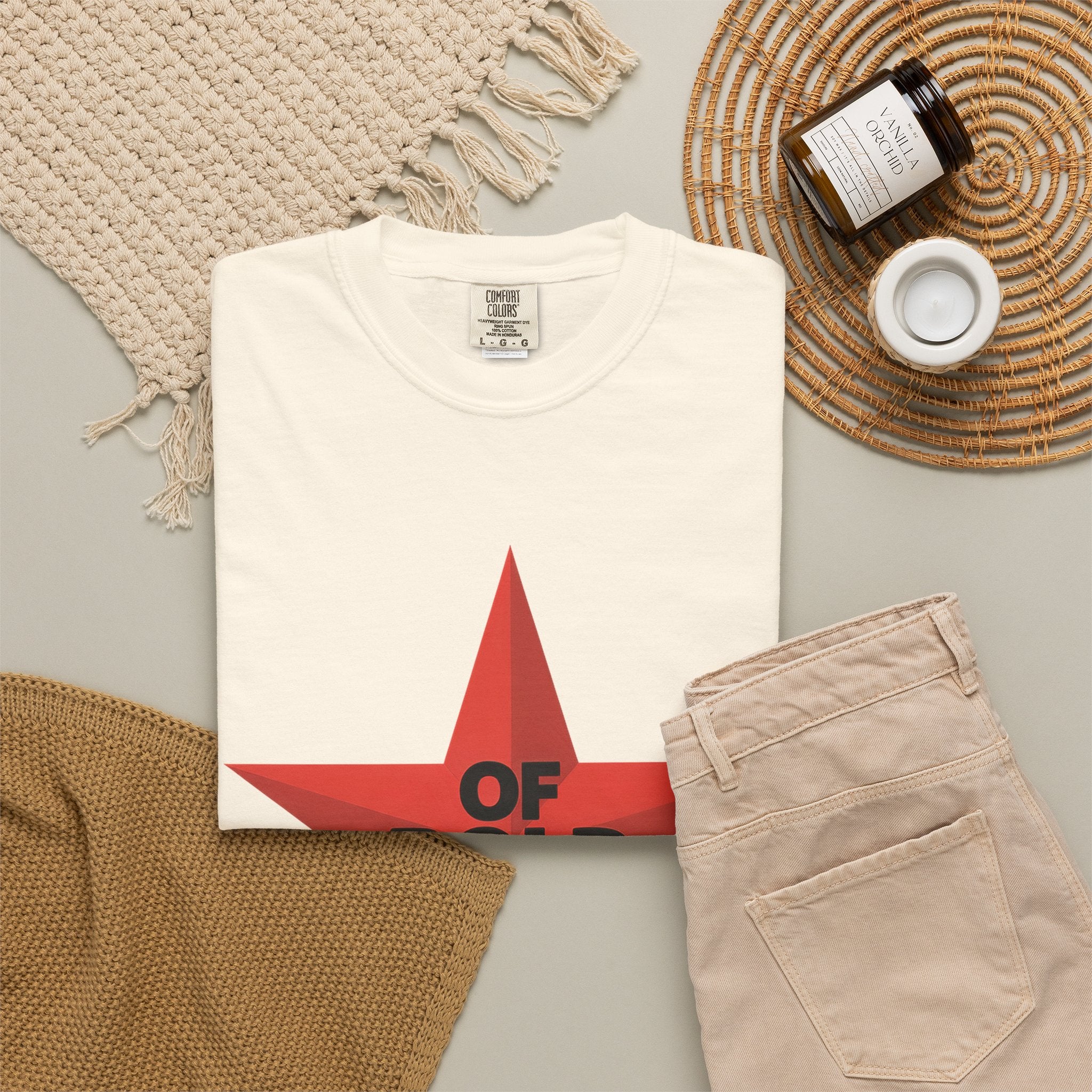 Bold Faith Star T-Shirt — "Of Bold Faith" Graphic Tee