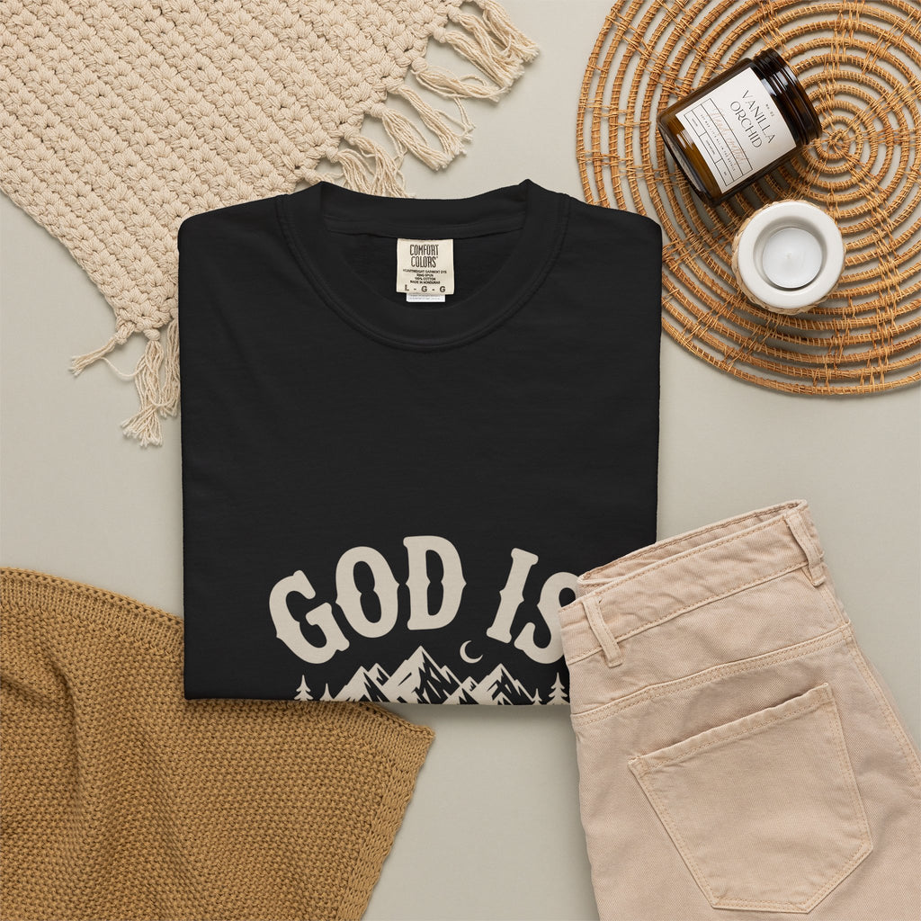 God Is Greater Mountain T-Shirt
