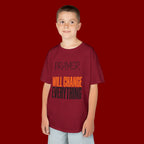 Kids T‑Shirt — "Prayer Will Change Everything" Inspirational Faith Tee