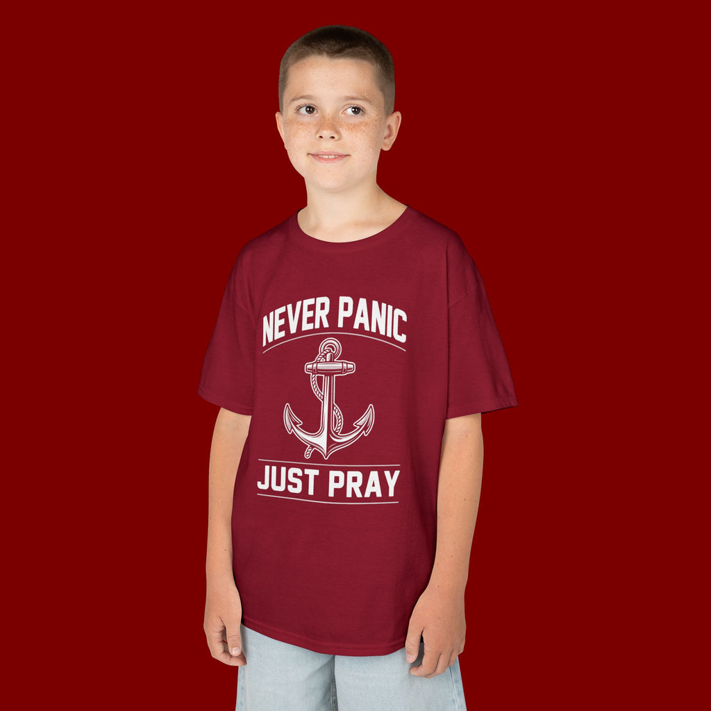 Kids T-Shirt - Plain White Heavy Cotton Tee (Everyday Wear, School & Play)