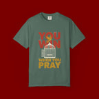 T-Shirt — "You Win When You Pray" Inspirational Faith Graphic Tee