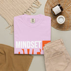 OVER Block Graphic T-Shirt — Bold Orange Minimalist Tee