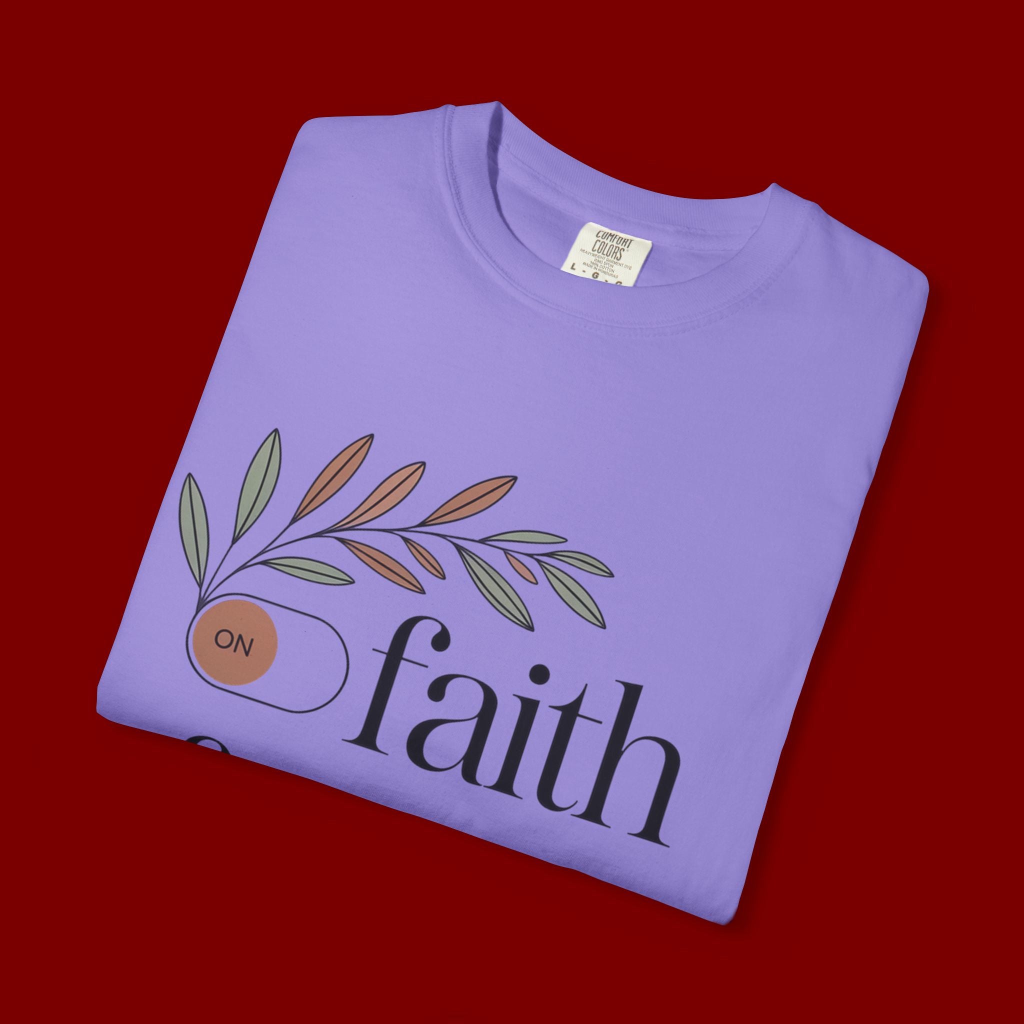 Faith Over Fear T‑Shirt — Inspirational Christian Tee with 'faith' and 'fear' Design
