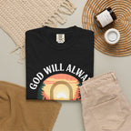 Make a Way Christian T-Shirt — 'God Will Always Make a Way' Sunset Faith Tee