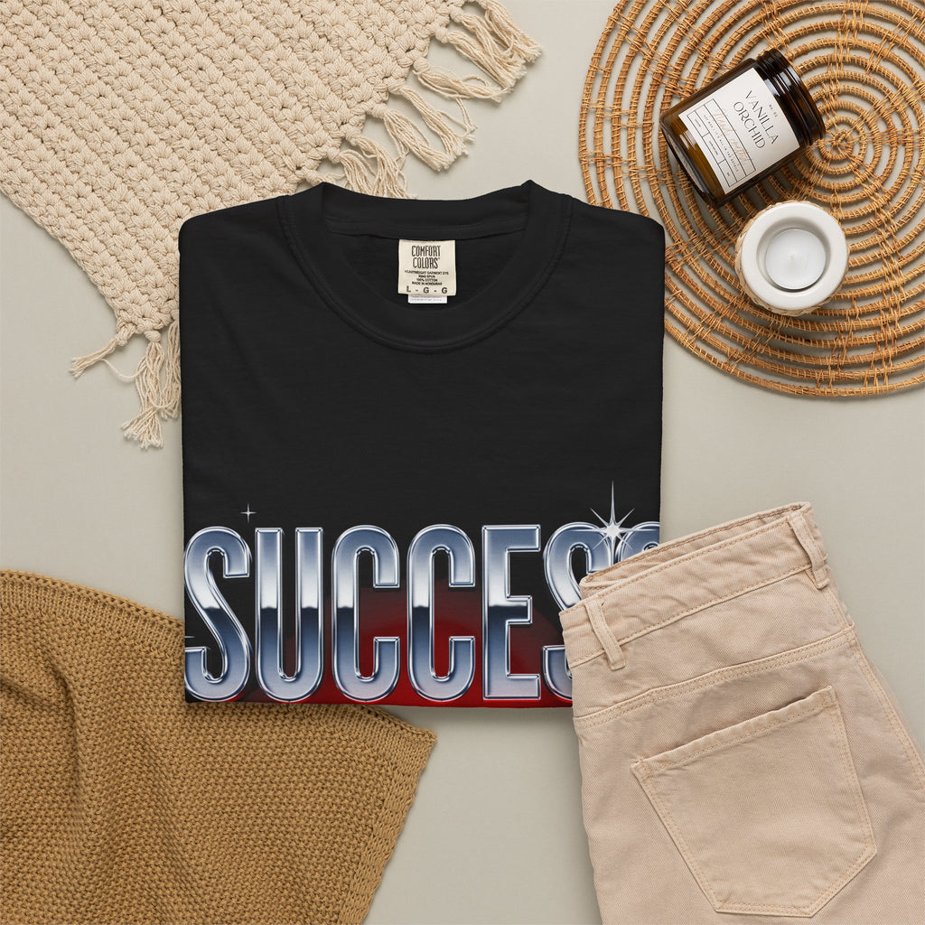 T-Shirt — "Success Is The Best Revenge" Motivational Graphic Tee