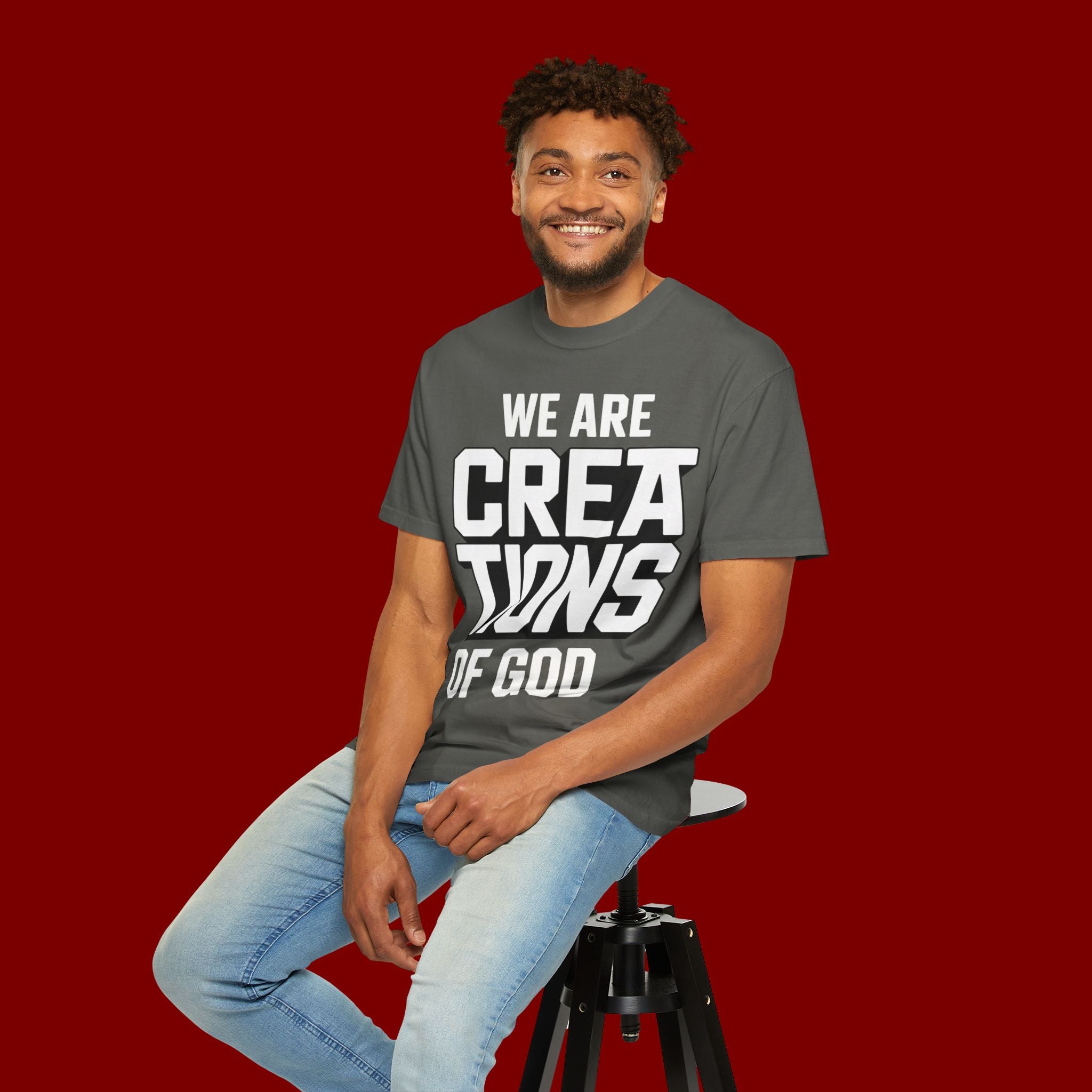 We Are Creations of God T-Shirt — Faith-Based Christian Graphic Tee