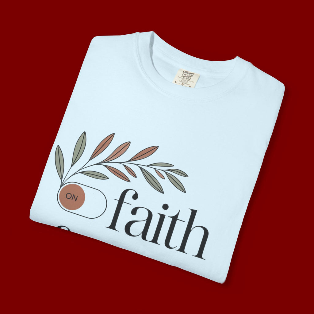 Faith Over Fear T‑Shirt — Inspirational Christian Tee with 'faith' and 'fear' Design