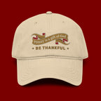 Be Thankful Baseball Cap — "Today is a Gift of God" Embroidered Hat