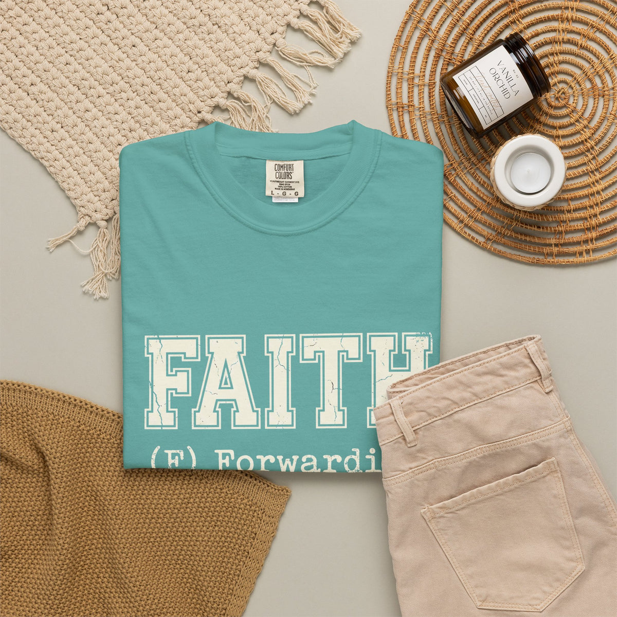 Faith Graphic T-Shirt — Minimalist Inspirational Tee