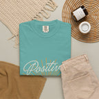 Positive Sunset T-Shirt — "Positive" Mind • Vibes • Life Motivational Tee