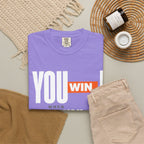 You Win You Pray T-Shirt — Inspirational Faith Graphic Tee
